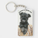 Search for miniature keychains Schnauzer