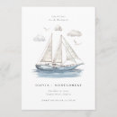 Search for sailing wedding invitations Elegant