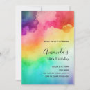 Recherche de résumé coloré invitations Moderne