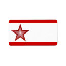 Search for red glitter return address labels Stylish
