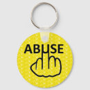 Search for abusive rounded keychains Violence