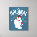 Search for vintage snowman canvas prints Winter