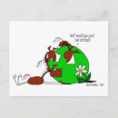 Recherche de boule verte cartes postales Mignon