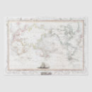 Search for world map tissue paper Retro