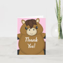 Search for horse thank you cards Blue