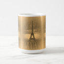 Recherche de tour eiffel vintage tasses Rétro
