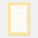 Search for yellow post it notes Daisies