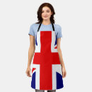 Search for union jack aprons Red
