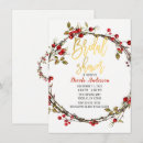 Search for december bridal shower invitations Berries
