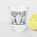 Search for christmas shot glasses Cartoon