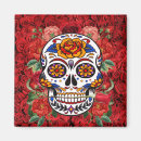 Search for sugar skull magnets Roses