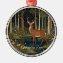 Search for retro deer ornaments Woodland
