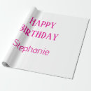 Search for happy 60th birthday wrapping paper For her