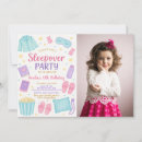 Search for cute sleepover invitations Girl