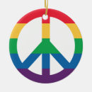 Search for peace sign ornaments Pride