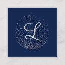 Search for navy and rose gold business cards Chic