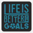 Search for life is a game stickers Soccer player