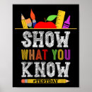 Search for students posters Happy
