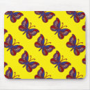 Recherche de papillon rouge tapis souris Fête de l'indépendance