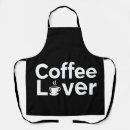 Search for black coffee aprons Kitchen