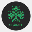 Search for green celtic knot stickers Shamrock