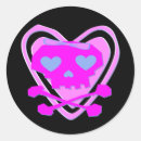 Recherche de crossbones autocollants Emo
