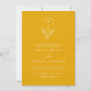 Search for mustard wedding invitations Simple