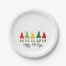 Search for christmas gnome paper plates Festive