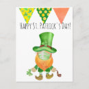 Recherche de leprechaun cartes postales Shamrock