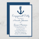 Recherche de nautical bridal shower invitations Bleu marine