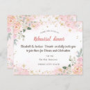 Search for snowflakes rehearsal dinner invitations Floral