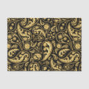 Search for paisley tissue paper Gold