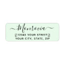 Search for mint return address labels Script