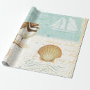 Search for beach scene wrapping paper Shore