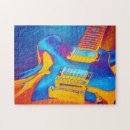 Search for electric guitar puzzles Rock and roll