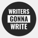 Search for writing stickers Black and white