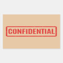 Search for confidential stickers Classified