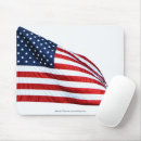 Recherche de drapeaux américains tapis souris Bleu