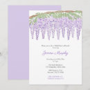 Search for wisteria invitations Elegant