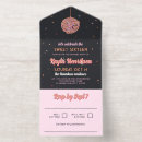 Search for retro sweet 16 invitations Girly
