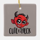 Search for devil ornaments Cute