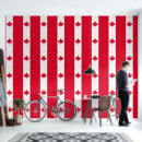 Search for red and white pattern art Peel and stick