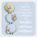 Search for sheep thank you stickers Baby