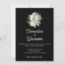 Search for elegant western wedding invitations Black and white