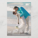 Search for beach wedding announcement cards Eloped
