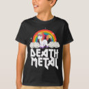 Search for death metal unicorn tshirts Rainbow