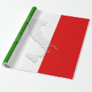 Recherche de drapeau italien papier cadeau Pays