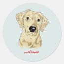 Search for yellow lab stickers Watercolor