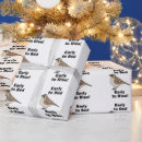 Search for horned wrapping paper Bird