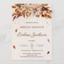 Search for autumn leaves bridal shower invitations Modern